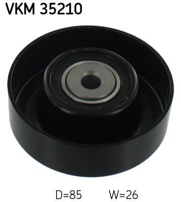 Galet enrouleur de courroie d'accessoire SKF ref. VKM 35210